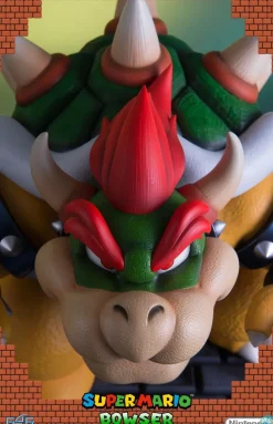 Super Mario - Bowser Statue: First 4 Figures