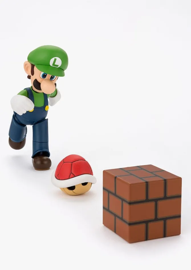 Super Mario Bros. - Luigi Actionfigur - S.H. Figuarts: Tamashii Nations