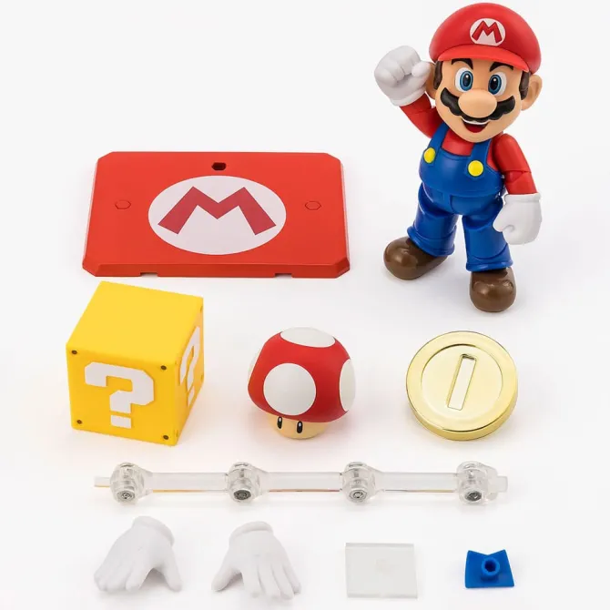 Super Mario Bros. - Super Mario Actionfigur - S.H. Figuarts: Tamashii Nations