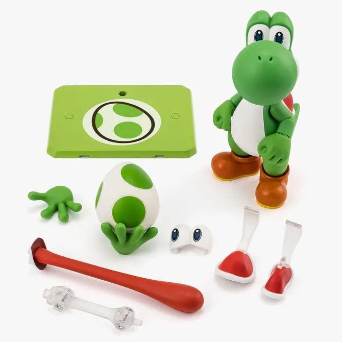 Super Mario Bros. - Yoshi Actionfigur - S.H. Figuarts: Tamashii Nations