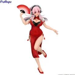 Super Sonico - China Statue / Trio-Try-iT - Dress Ver.: Furyu