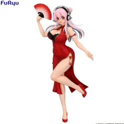 Super Sonico - China Statue / Trio-Try-iT - Dress Ver.: Furyu