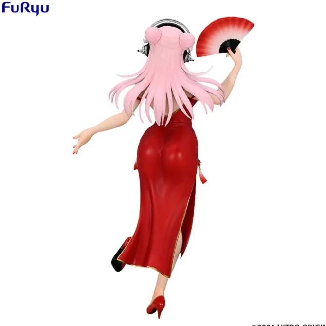 Super Sonico - China Statue / Trio-Try-iT - Dress Ver.: Furyu