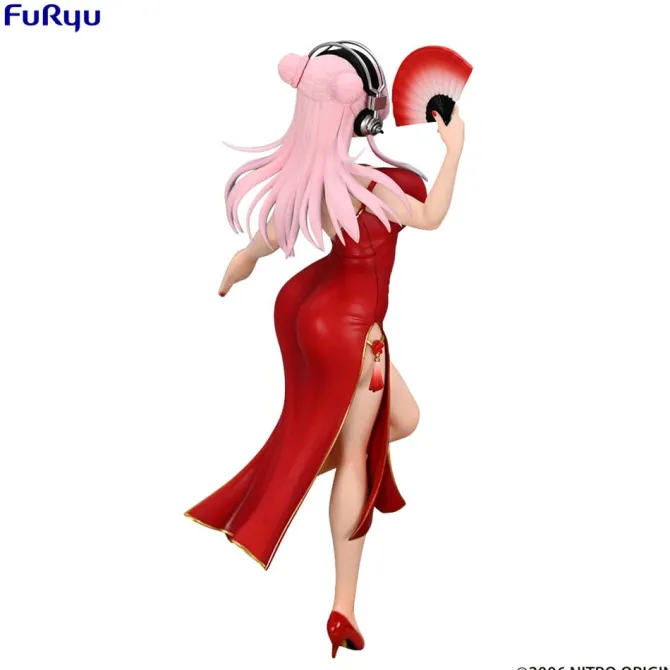 Super Sonico - China Statue / Trio-Try-iT - Dress Ver.: Furyu