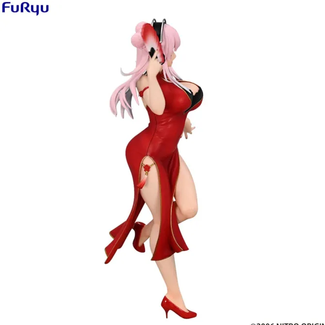 Super Sonico - China Statue / Trio-Try-iT - Dress Ver.: Furyu
