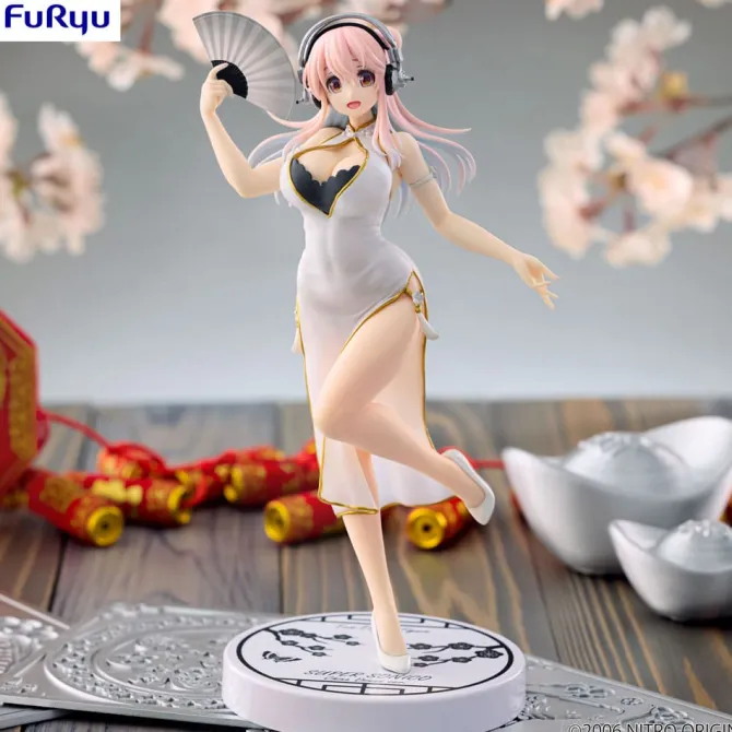 Super Sonico - Sonico Figur / Trio-Try-iT - White China Dress: Furyu
