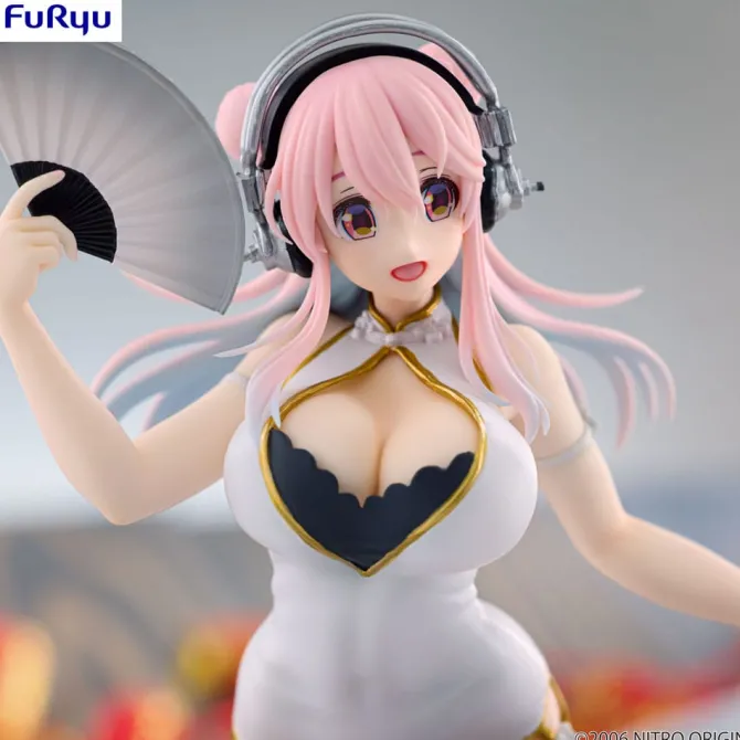 Super Sonico - Sonico Figur / Trio-Try-iT - White China Dress: Furyu