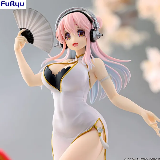 Super Sonico - Sonico Figur / Trio-Try-iT - White China Dress: Furyu