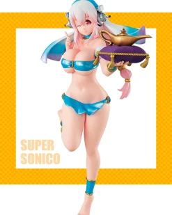 Super Sonico - Sonico Figur - Lamp no Sei Version: FuRyu