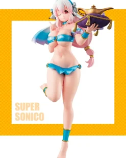 Super Sonico - Sonico Figur - Lamp no Sei Version: FuRyu