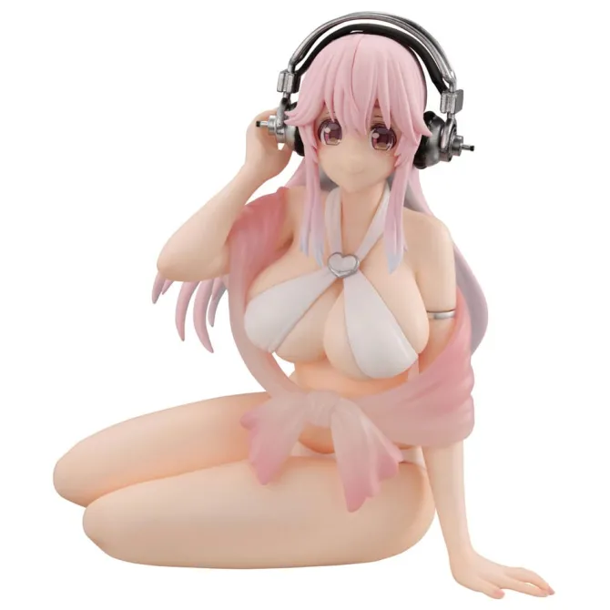 Super Sonico - Super Sonico Statue / Noodle Stopper - Summer Memories Ver.: Furyu