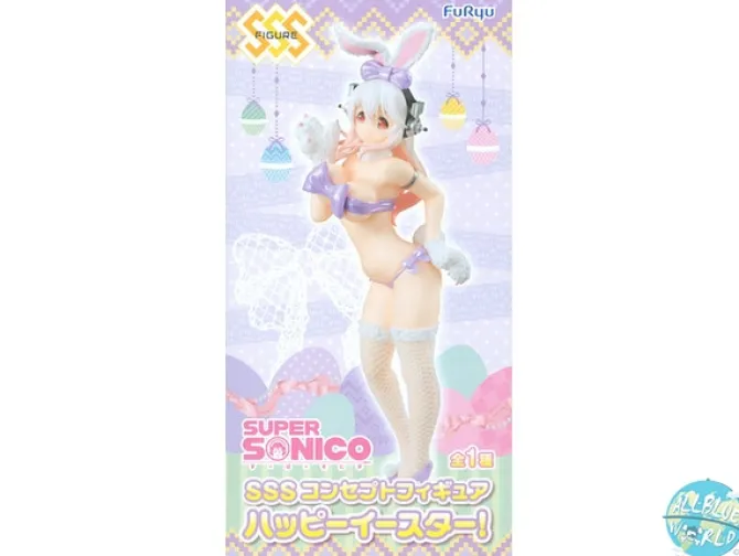 Super Sonico - Super Sonico Figur - Bunny Version: Furyu