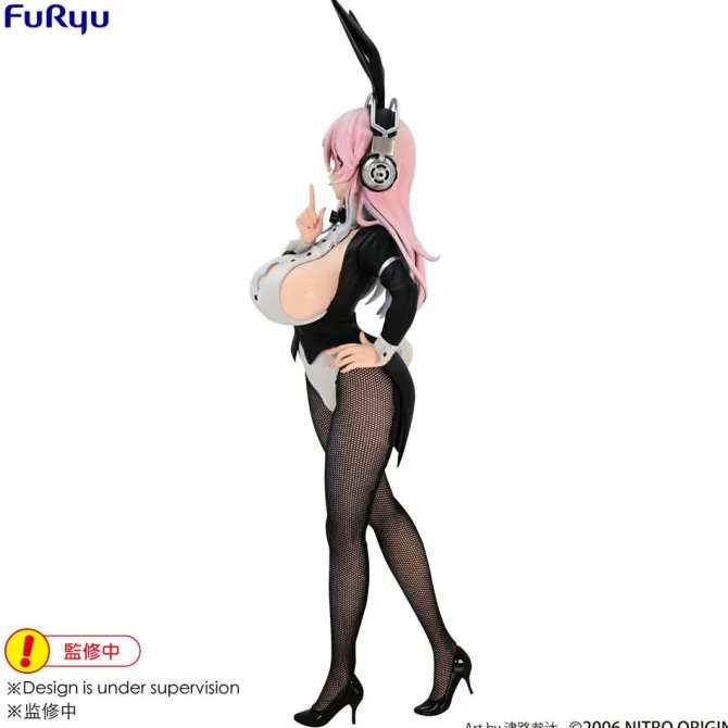 Super Sonico - Super Sonico Figur / BiCute Bunnies - Newly Drawn Costume Version: FuRyu