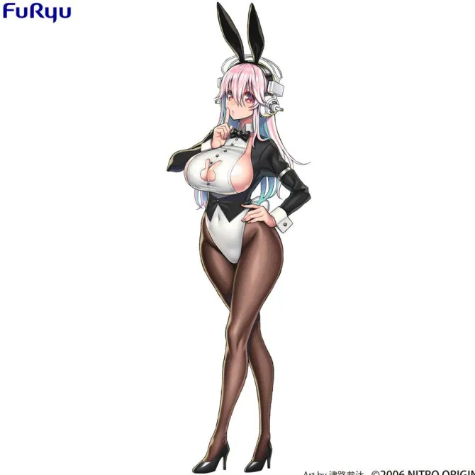 Super Sonico - Super Sonico Figur / BiCute Bunnies - Newly Drawn Costume Version: FuRyu