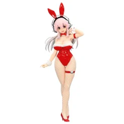 Super Sonico Figur / BiCute Bunnies - Red Color Version: Furyu