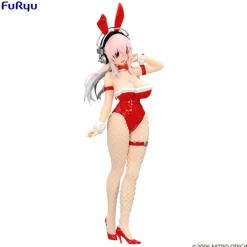 Super Sonico Figur / BiCute Bunnies - Red Color Version: Furyu