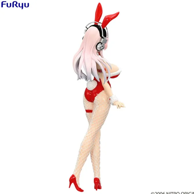 Super Sonico Figur / BiCute Bunnies - Red Color Version: Furyu