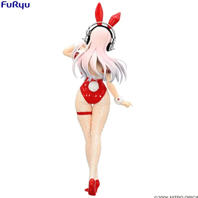 Super Sonico Figur / BiCute Bunnies - Red Color Version: Furyu