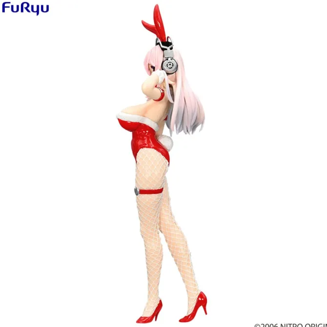 Super Sonico Figur / BiCute Bunnies - Red Color Version: Furyu