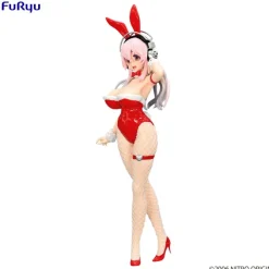 Super Sonico Figur / BiCute Bunnies - Red Color Version: Furyu