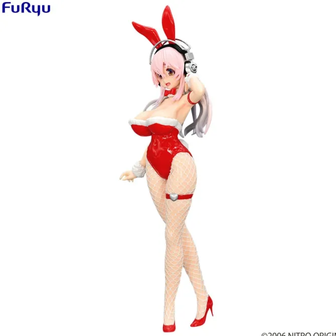 Super Sonico Figur / BiCute Bunnies - Red Color Version: Furyu