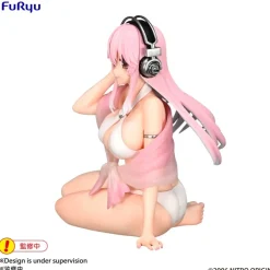 Super Sonico Noodle Stopper - Super Sonico Statue / Summer Memories Ver.: Furyu