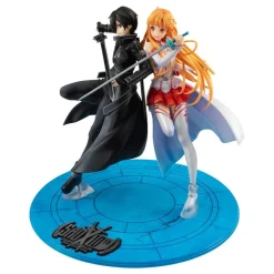 Sword Art Online - Kirito & Asuna Statue / LucrEA - 10th Anniversary: MegaHouse