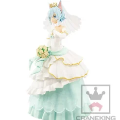 Sword Art Online - Sinon Figur / EXQ - Wedding Version: Banpresto