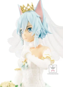 Sword Art Online - Sinon Figur / EXQ - Wedding Version: Banpresto