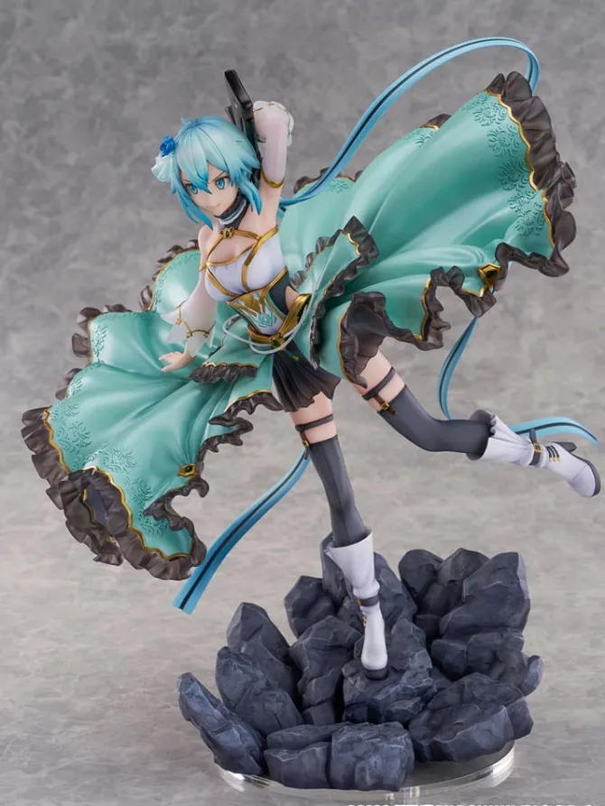 Sword Art Online - Sinon Statue / SHIBUYA SCRAMBLE - Crystal Dress Version: Estream