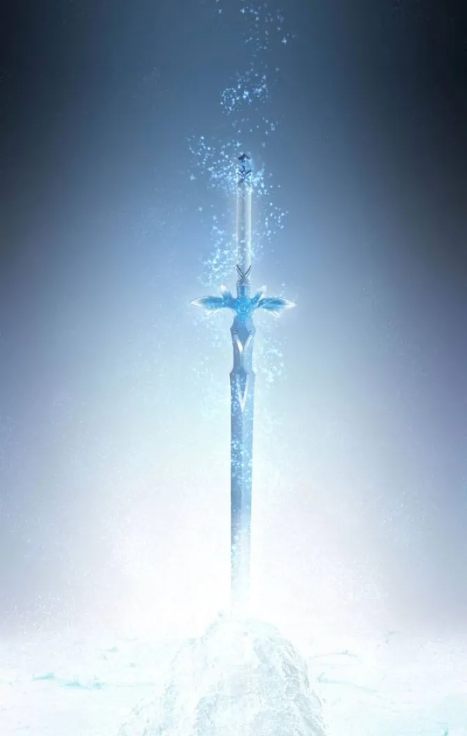 Sword Art Online: Alicization War of Underworld - Blue Rose Schwert Schwert / Proplica: Bandai