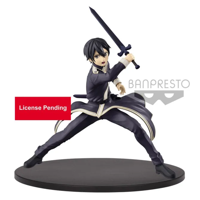 Sword Art Online Alicization - Kirito Figur / EXQ - Version 2: Banpresto