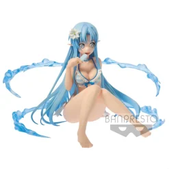 Sword Art Online Code Register - Asuna Figur - EXQ / Blue Marine Color: Banpresto
