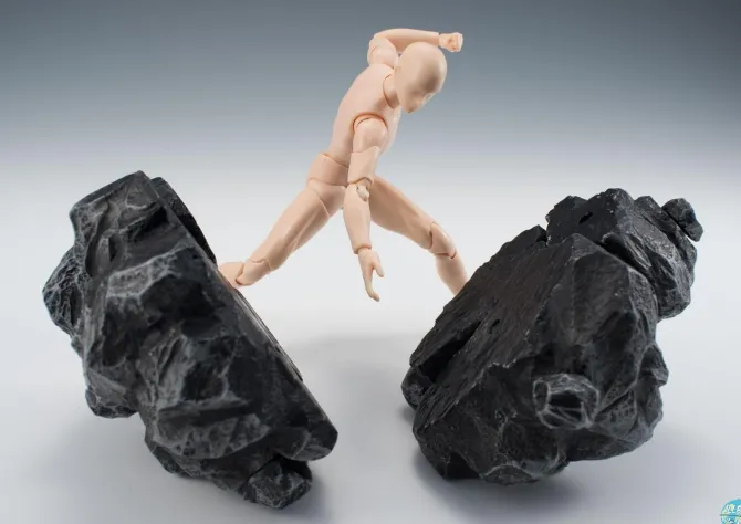 Tamashii Effect - Actionfiguren-Zubehör / Rock Grey Version: Bandai