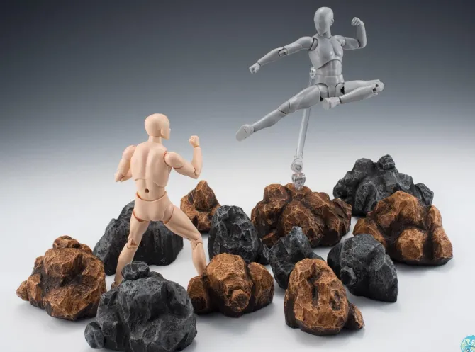 Tamashii Effect - Actionfiguren-Zubehör / Rock Grey Version: Bandai