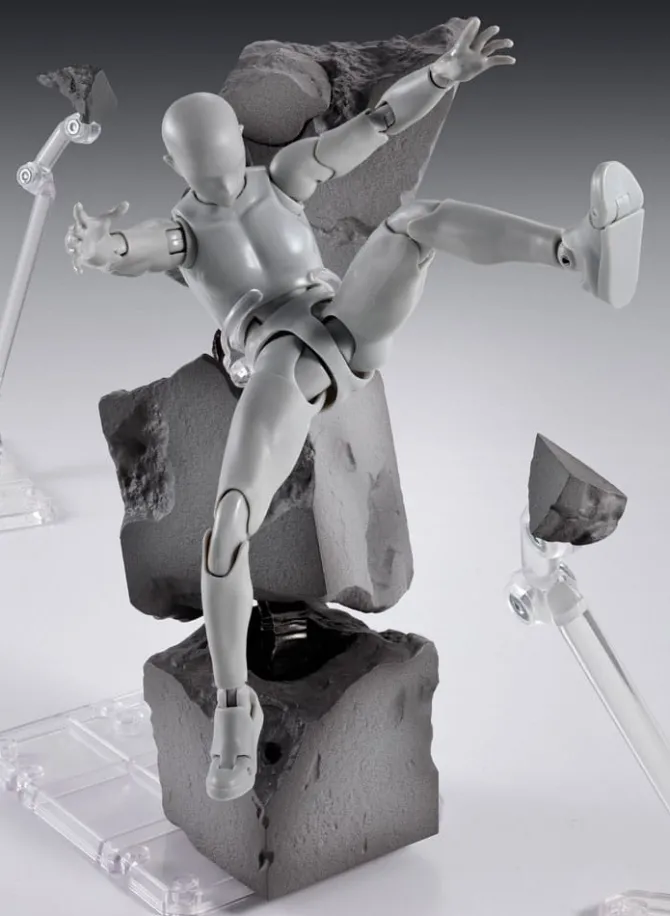 Tamashii Effect - Zubehör Concrete Crash Actionfigur / S.H.Figuarts: Tamashii Nations