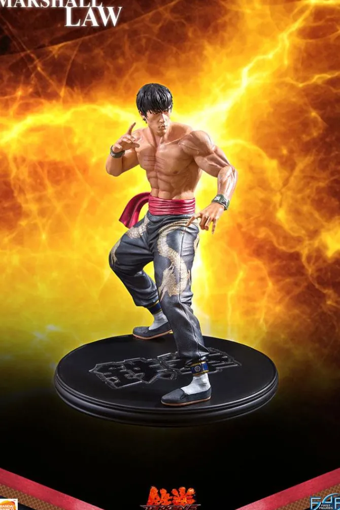 Tekken 3 - Marshall Law a Statue: First 4 Figures