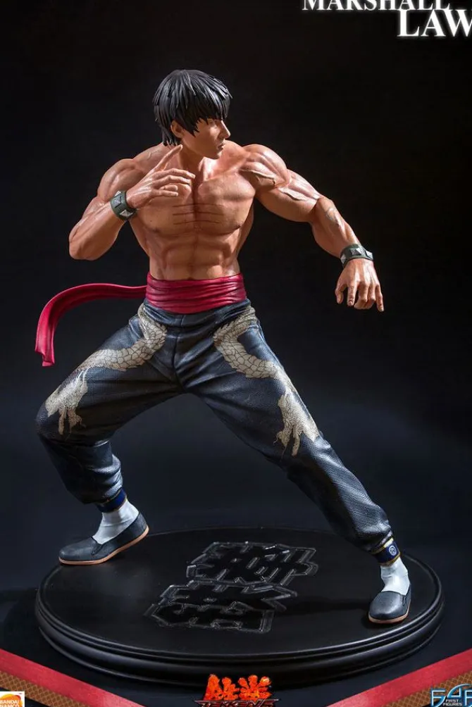 Tekken 3 - Marshall Law a Statue: First 4 Figures