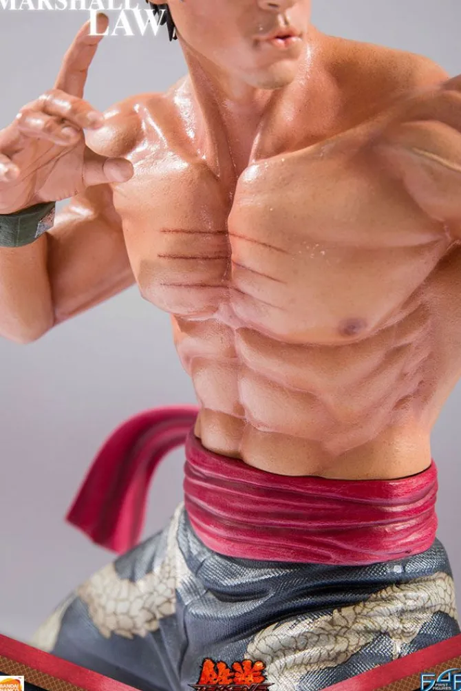 Tekken 3 - Marshall Law a Statue: First 4 Figures