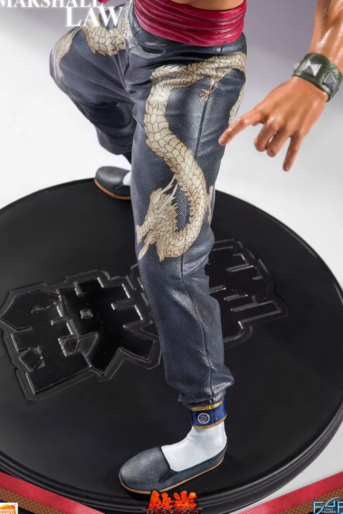 Tekken 3 - Marshall Law a Statue: First 4 Figures