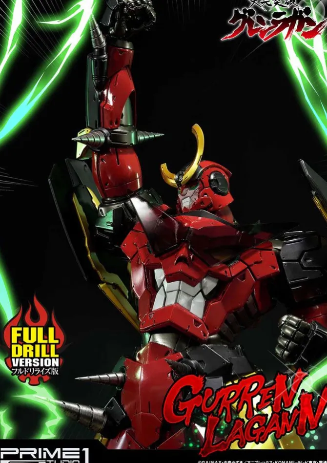Tengen Toppa Gurren Lagann - Gurren Lagann Statue / Full Drill Version: Prime 1 Studio
