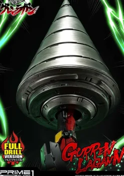 Tengen Toppa Gurren Lagann - Gurren Lagann Statue / Full Drill Version: Prime 1 Studio