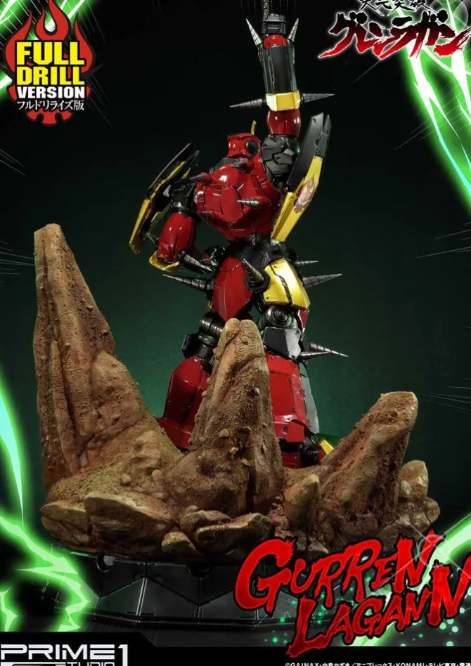 Tengen Toppa Gurren Lagann - Gurren Lagann Statue / Full Drill Version: Prime 1 Studio