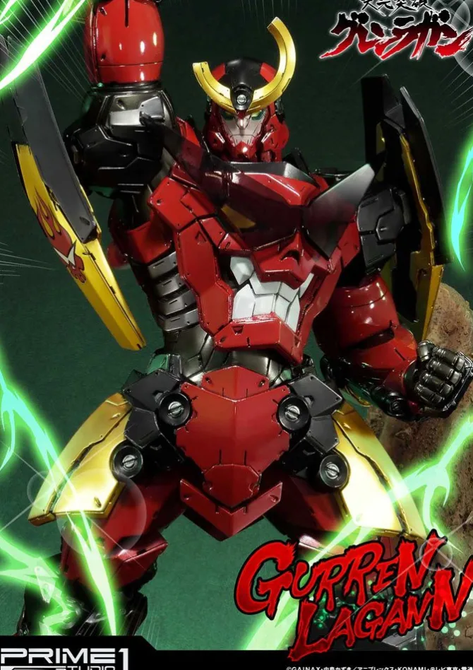 Tengen Toppa Gurren Lagann - Gurren Lagann Statue / Full Drill Version: Prime 1 Studio