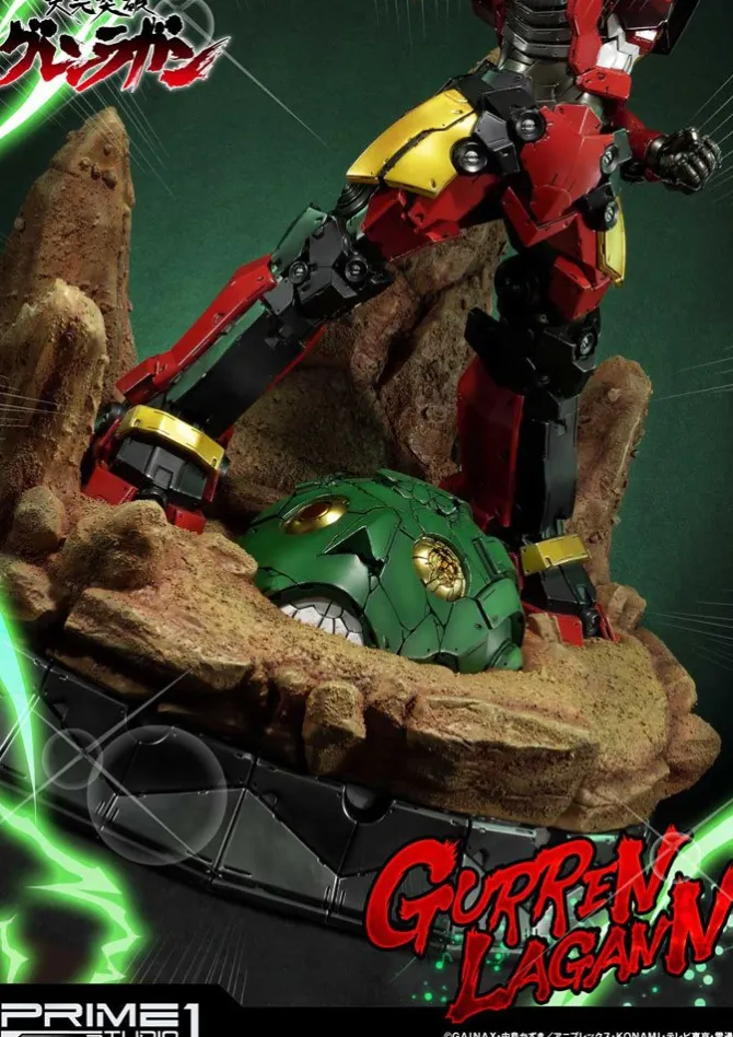 Tengen Toppa Gurren Lagann - Gurren Lagann Statue / Full Drill Version: Prime 1 Studio