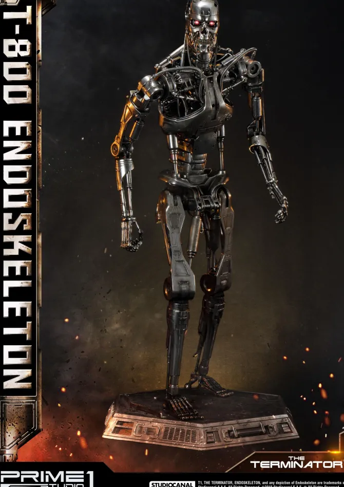 Terminator - T800 Endoskelett Statue: Prime 1 Studio