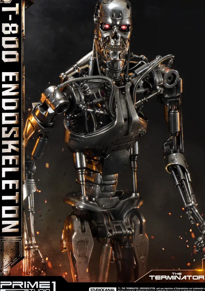 Terminator - T800 Endoskelett Statue: Prime 1 Studio