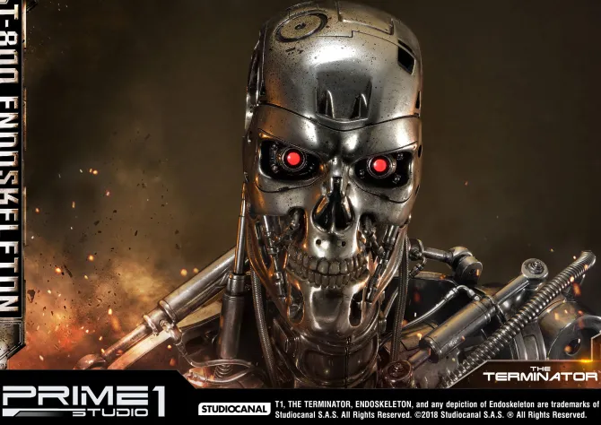 Terminator - T800 Endoskelett Statue: Prime 1 Studio