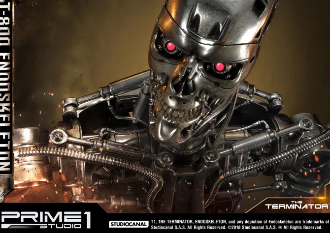 Terminator - T800 Endoskelett Statue: Prime 1 Studio