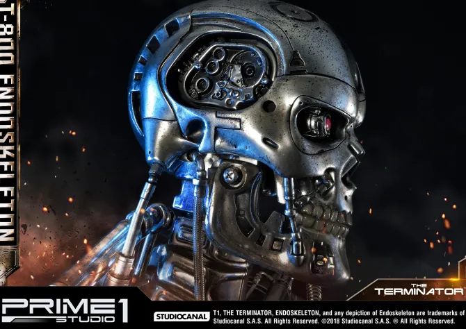 Terminator - T800 Endoskelett Statue: Prime 1 Studio